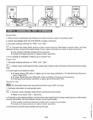 1995 Johnson Evinrude "EO" 60 LV 90, 115, 150, 150C, 175 Service Manual, P/N 503151, Page 124