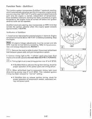 1995 Johnson Evinrude "EO" 60 LV 90, 115, 150, 150C, 175 Service Manual, P/N 503151, Page 129