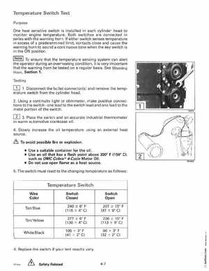 1995 Johnson Evinrude "EO" 60 LV 90, 115, 150, 150C, 175 Service Manual, P/N 503151, Page 136