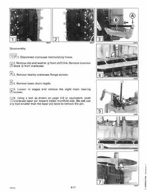 1995 Johnson Evinrude "EO" 60 LV 90, 115, 150, 150C, 175 Service Manual, P/N 503151, Page 140