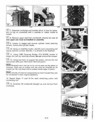 1995 Johnson Evinrude "EO" 60 LV 90, 115, 150, 150C, 175 Service Manual, P/N 503151, Page 141