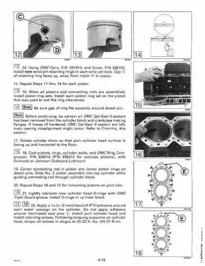 1995 Johnson Evinrude "EO" 60 LV 90, 115, 150, 150C, 175 Service Manual, P/N 503151, Page 148