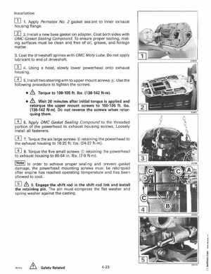 1995 Johnson Evinrude "EO" 60 LV 90, 115, 150, 150C, 175 Service Manual, P/N 503151, Page 152