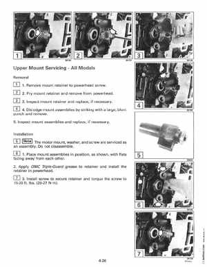 1995 Johnson Evinrude "EO" 60 LV 90, 115, 150, 150C, 175 Service Manual, P/N 503151, Page 155