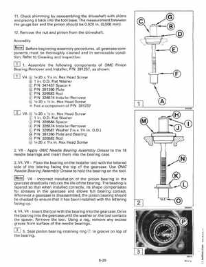 1995 Johnson Evinrude "EO" 60 LV 90, 115, 150, 150C, 175 Service Manual, P/N 503151, Page 196