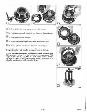 1995 Johnson Evinrude "EO" 60 LV 90, 115, 150, 150C, 175 Service Manual, P/N 503151, Page 208