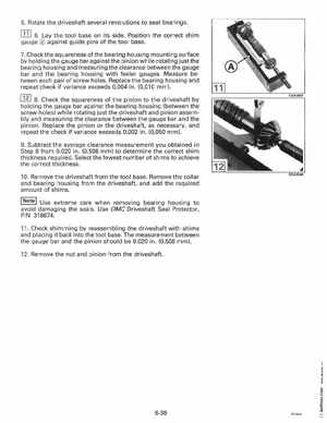 1995 Johnson Evinrude "EO" 60 LV 90, 115, 150, 150C, 175 Service Manual, P/N 503151, Page 214