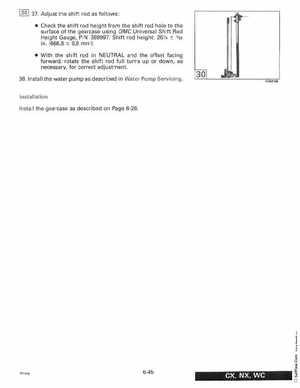 1995 Johnson Evinrude "EO" 60 LV 90, 115, 150, 150C, 175 Service Manual, P/N 503151, Page 221