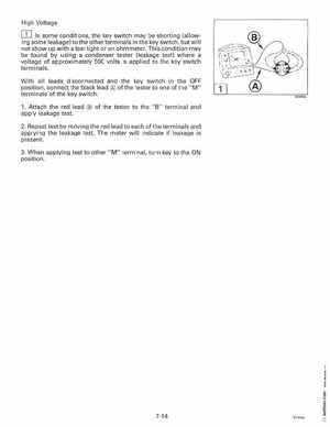 1995 Johnson Evinrude "EO" 60 LV 90, 115, 150, 150C, 175 Service Manual, P/N 503151, Page 248