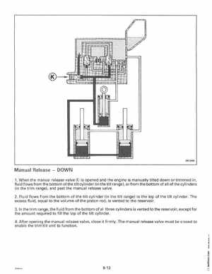1995 Johnson Evinrude "EO" 60 LV 90, 115, 150, 150C, 175 Service Manual, P/N 503151, Page 277