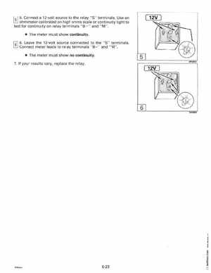 1995 Johnson Evinrude "EO" 60 LV 90, 115, 150, 150C, 175 Service Manual, P/N 503151, Page 287