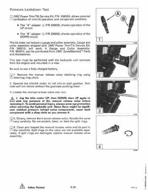 1995 Johnson Evinrude "EO" 60 LV 90, 115, 150, 150C, 175 Service Manual, P/N 503151, Page 290