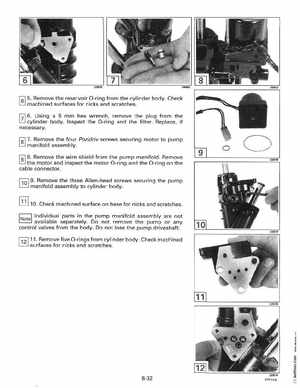 1995 Johnson Evinrude "EO" 60 LV 90, 115, 150, 150C, 175 Service Manual, P/N 503151, Page 296