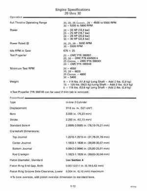 1995 Johnson Evinrude "EO" 9.9 thru 30, 2-Cylinder Service Manual, P/N 503146, Page 18