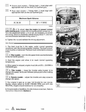 1995 Johnson Evinrude "EO" 9.9 thru 30, 2-Cylinder Service Manual, P/N 503146, Page 49