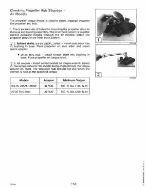1995 Johnson Evinrude "EO" 9.9 thru 30, 2-Cylinder Service Manual, P/N 503146, Page 59