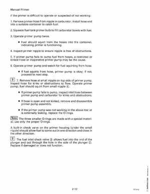 1995 Johnson Evinrude "EO" 9.9 thru 30, 2-Cylinder Service Manual, P/N 503146, Page 71