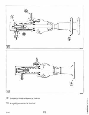 1995 Johnson Evinrude "EO" 9.9 thru 30, 2-Cylinder Service Manual, P/N 503146, Page 72