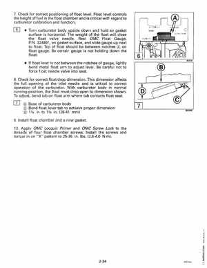 1995 Johnson Evinrude "EO" 9.9 thru 30, 2-Cylinder Service Manual, P/N 503146, Page 93