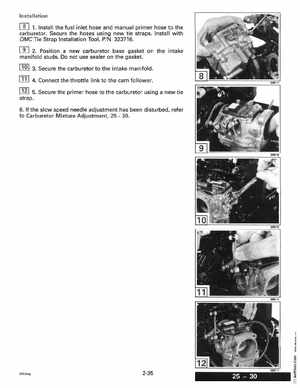 1995 Johnson Evinrude "EO" 9.9 thru 30, 2-Cylinder Service Manual, P/N 503146, Page 94