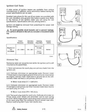 1995 Johnson Evinrude "EO" 9.9 thru 30, 2-Cylinder Service Manual, P/N 503146, Page 109