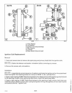 1995 Johnson Evinrude "EO" 9.9 thru 30, 2-Cylinder Service Manual, P/N 503146, Page 120