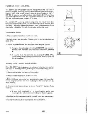 1995 Johnson Evinrude "EO" 9.9 thru 30, 2-Cylinder Service Manual, P/N 503146, Page 122