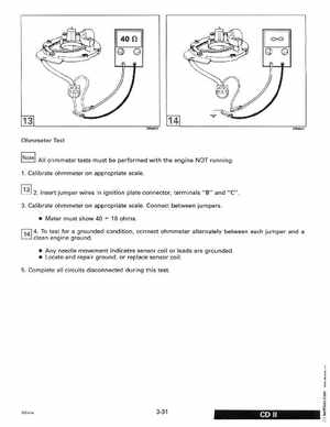 1995 Johnson Evinrude "EO" 9.9 thru 30, 2-Cylinder Service Manual, P/N 503146, Page 130