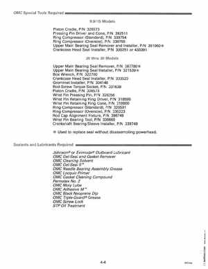 1995 Johnson Evinrude "EO" 9.9 thru 30, 2-Cylinder Service Manual, P/N 503146, Page 136