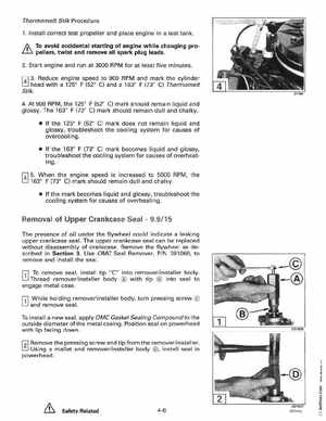 1995 Johnson Evinrude "EO" 9.9 thru 30, 2-Cylinder Service Manual, P/N 503146, Page 138