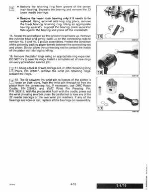 1995 Johnson Evinrude "EO" 9.9 thru 30, 2-Cylinder Service Manual, P/N 503146, Page 147
