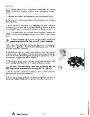 1995 Johnson Evinrude "EO" 9.9 thru 30, 2-Cylinder Service Manual, P/N 503146, Page 148