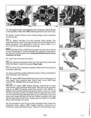 1995 Johnson Evinrude "EO" 9.9 thru 30, 2-Cylinder Service Manual, P/N 503146, Page 154
