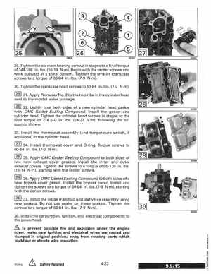 1995 Johnson Evinrude "EO" 9.9 thru 30, 2-Cylinder Service Manual, P/N 503146, Page 155