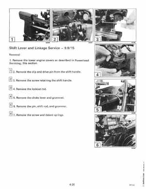 1995 Johnson Evinrude "EO" 9.9 thru 30, 2-Cylinder Service Manual, P/N 503146, Page 158