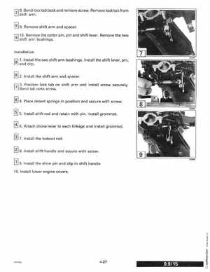 1995 Johnson Evinrude "EO" 9.9 thru 30, 2-Cylinder Service Manual, P/N 503146, Page 159