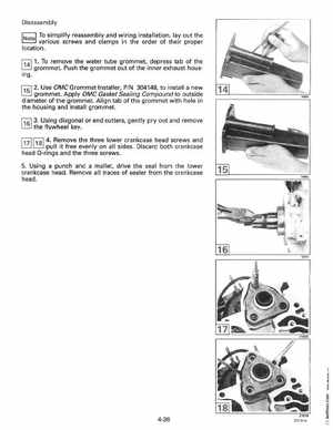 1995 Johnson Evinrude "EO" 9.9 thru 30, 2-Cylinder Service Manual, P/N 503146, Page 168
