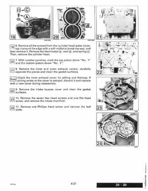 1995 Johnson Evinrude "EO" 9.9 thru 30, 2-Cylinder Service Manual, P/N 503146, Page 169