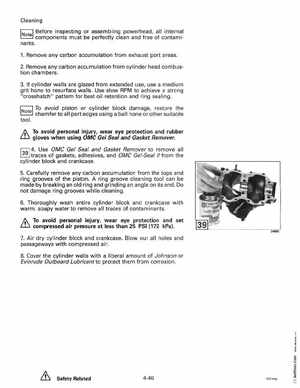 1995 Johnson Evinrude "EO" 9.9 thru 30, 2-Cylinder Service Manual, P/N 503146, Page 172