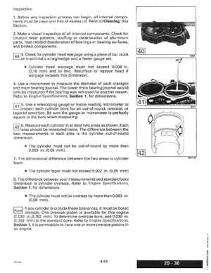 1995 Johnson Evinrude "EO" 9.9 thru 30, 2-Cylinder Service Manual, P/N 503146, Page 173