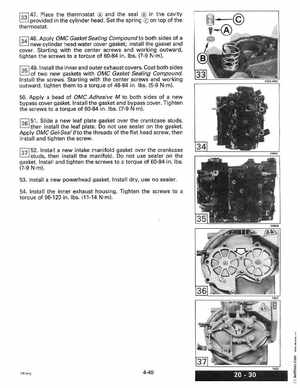 1995 Johnson Evinrude "EO" 9.9 thru 30, 2-Cylinder Service Manual, P/N 503146, Page 181