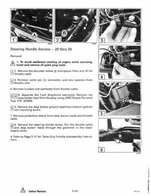 1995 Johnson Evinrude "EO" 9.9 thru 30, 2-Cylinder Service Manual, P/N 503146, Page 205