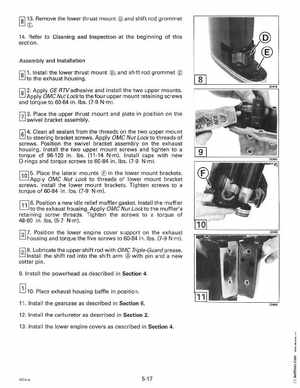 1995 Johnson Evinrude "EO" 9.9 thru 30, 2-Cylinder Service Manual, P/N 503146, Page 208