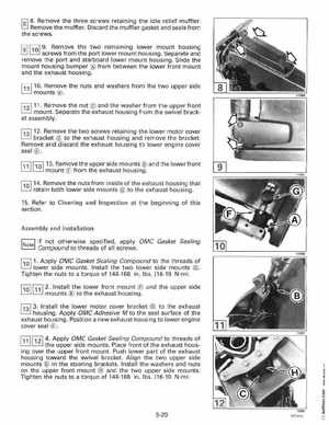 1995 Johnson Evinrude "EO" 9.9 thru 30, 2-Cylinder Service Manual, P/N 503146, Page 211
