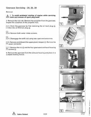 1995 Johnson Evinrude "EO" 9.9 thru 30, 2-Cylinder Service Manual, P/N 503146, Page 241