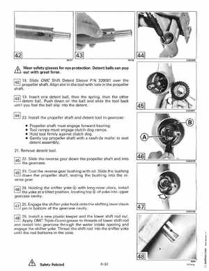 1995 Johnson Evinrude "EO" 9.9 thru 30, 2-Cylinder Service Manual, P/N 503146, Page 249