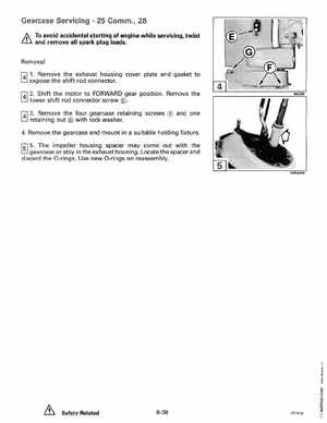 1995 Johnson Evinrude "EO" 9.9 thru 30, 2-Cylinder Service Manual, P/N 503146, Page 255