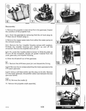 1995 Johnson Evinrude "EO" 9.9 thru 30, 2-Cylinder Service Manual, P/N 503146, Page 256