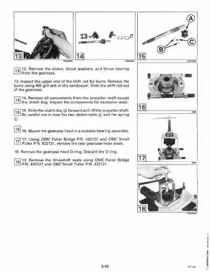 1995 Johnson Evinrude "EO" 9.9 thru 30, 2-Cylinder Service Manual, P/N 503146, Page 257