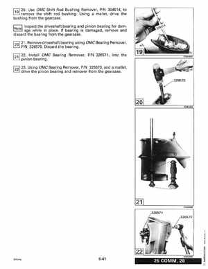 1995 Johnson Evinrude "EO" 9.9 thru 30, 2-Cylinder Service Manual, P/N 503146, Page 258
